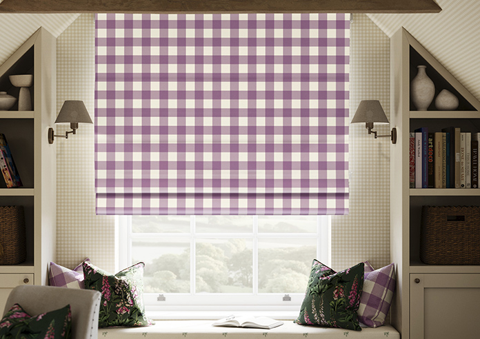 Gingham, Dusting - Roman Blind - Image 3